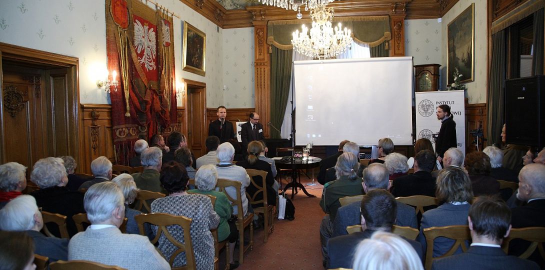 Wystąpienie Grzegorza Krawczyka, dyrektora Muzeum, podczas otwarcia konferencji.