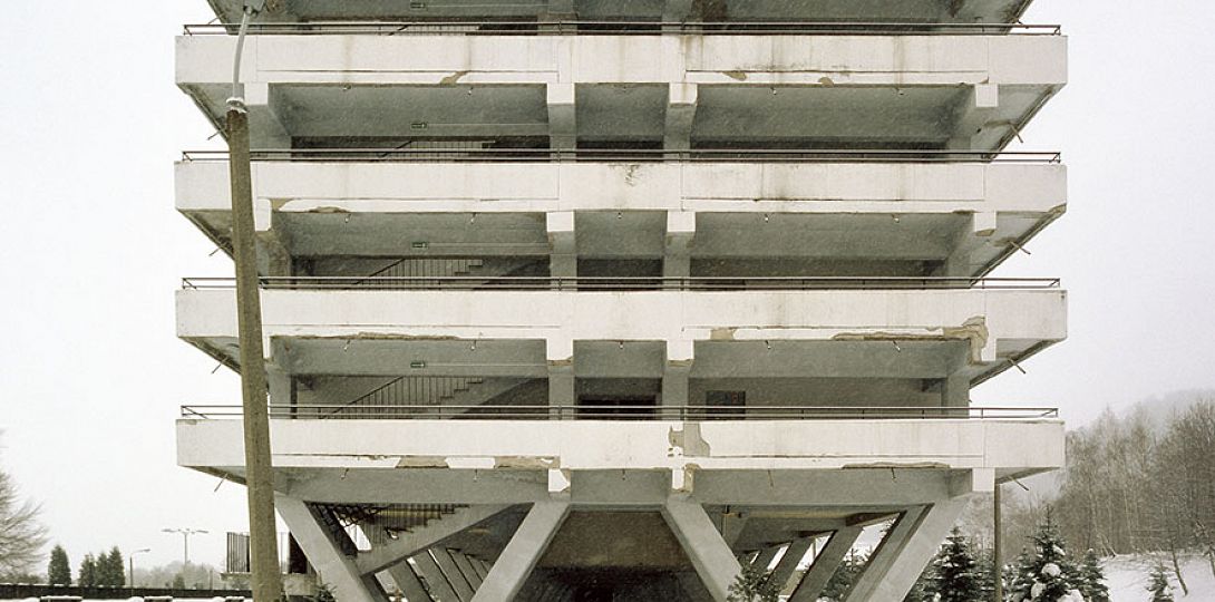 Nicolas Grospierre, Sanatorium „Równica”, Ustroń II z cyklu „Subiektywny atlas architektury modernistycznej”, 2006, zbiory Muzeum w Gliwicach