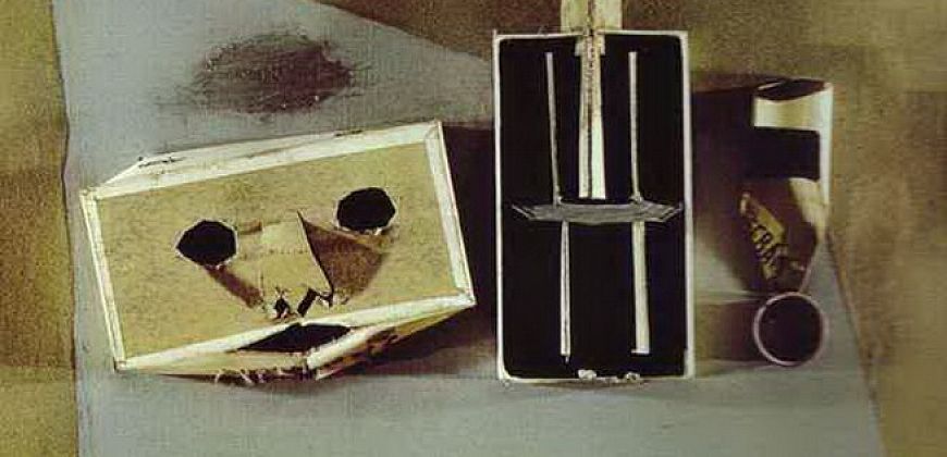Picasso, Still life with mask, 1937, źródło: Wikipedia