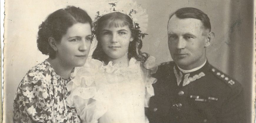 Antoni Roman Nowosadowski z rodziną, ok. 1938 r. (zdj. - zbiory Krzysztofa Roja)