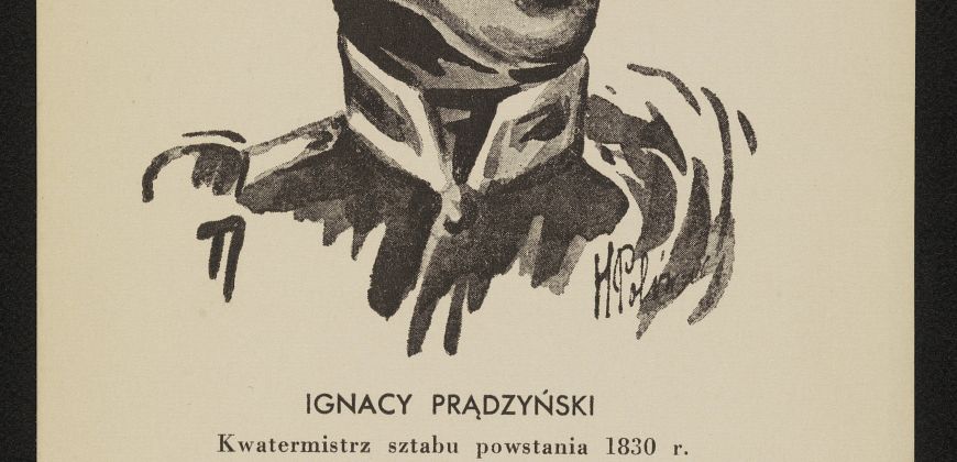 Ignacy Prądzyński, kwatermistrz sztabu powstania, 1830 r., źródło: Polona