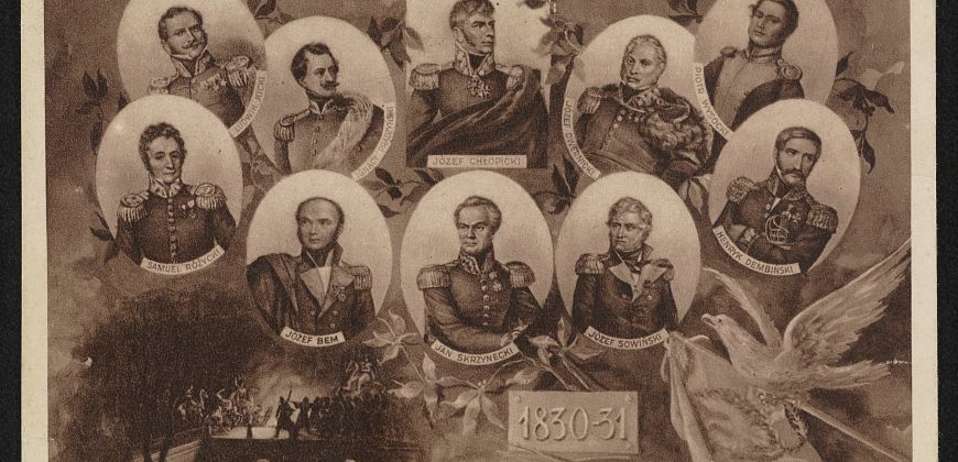 Bohaterowie Powstania 1830-1831 r., źródło: Polona