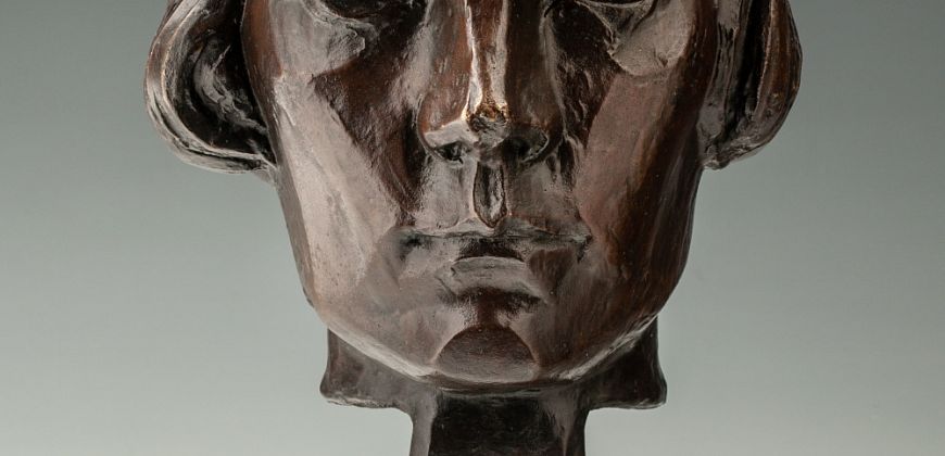Głowa młodej kobiety, Thomas Myrtek, fot. Wojciech Rogowicz, zbiory Muzeum w Gliwicach