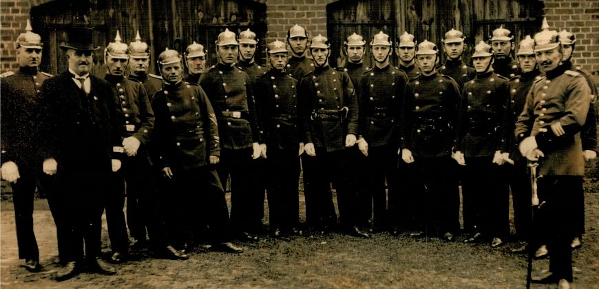 Ostropska straż około 1925 r., zbiory prywatne