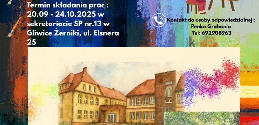 XXIII GDDK: MIEJSKI MIĘDZYSZKOLNY KONKURS PLASTYCZNY - ,,Piękno Żernik’’