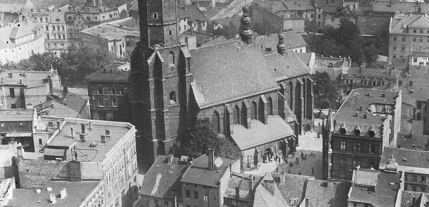 Panorama Gliwic z pocz. XX wieku