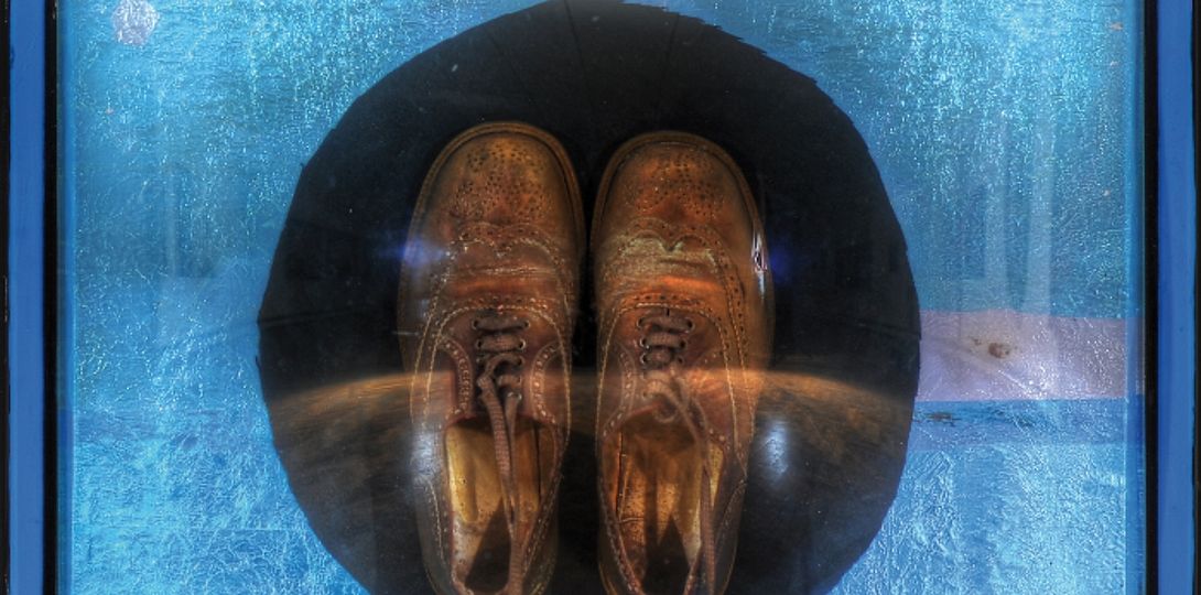 W. Hasior,Moje złote buty, fot. W. Werner, ze zbiorów Muzeum Tatrzańskiego  im. Dra Tytusa Chałubińskiego w Zakopanem