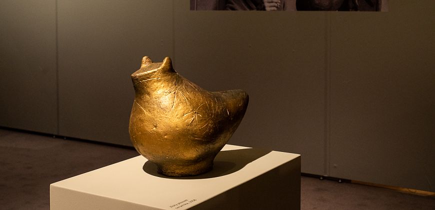 W. Hasior, Złoty ptaszek, fot. J. Janowska, ze zbiorów Muzeum Tatrzańskiego im. Dra Tytusa Chałubińskiego w Zakopanem
