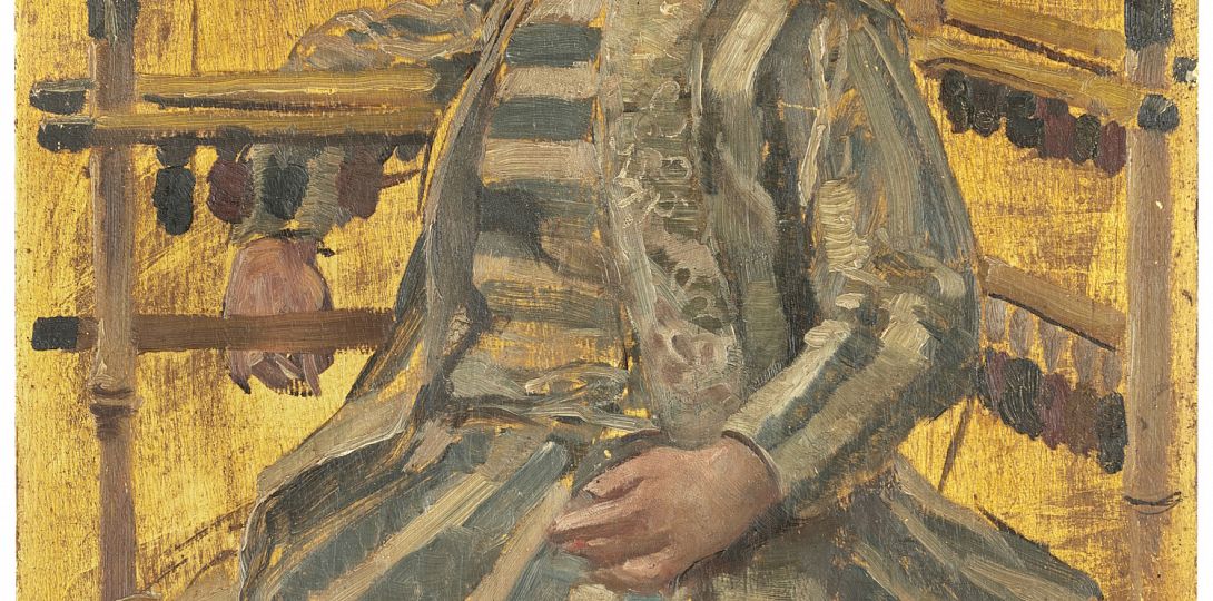 Wojciech Kossak, Portret córki Magdaleny, 1899, kolekcja prywatna