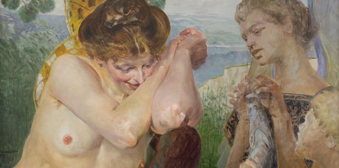 Jacek Malczewski, Tobiasz z Harpią, 1909, zbiory Muzeum Narodowego w Krakowie