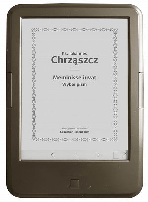e-book: Ks. Johannes Chrząszcz. Meminisse iuvat. Wybór pism - 