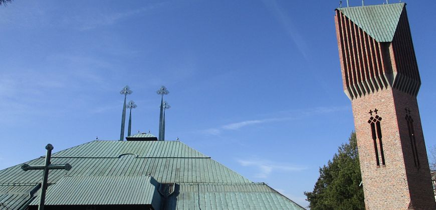Kościół pw. Ducha Świętego, Tychy, arch. S. Niemczyk, fot. E. Chudyba
