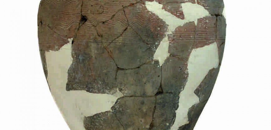 Garnek z grodziska w Lubomi, zbiory Muzeum w Wodzisławiu Śląskim