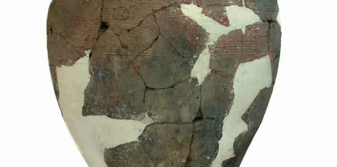 Garnek z grodziska w Lubomi, zbiory Muzeum w Wodzisławiu Śląskim