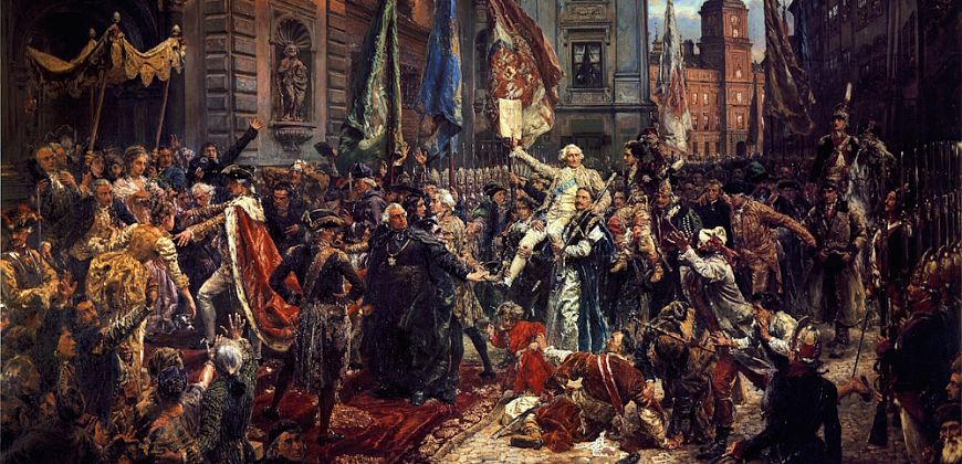 Jan Matejko, Konstytucja 3 Maja, 1791r.