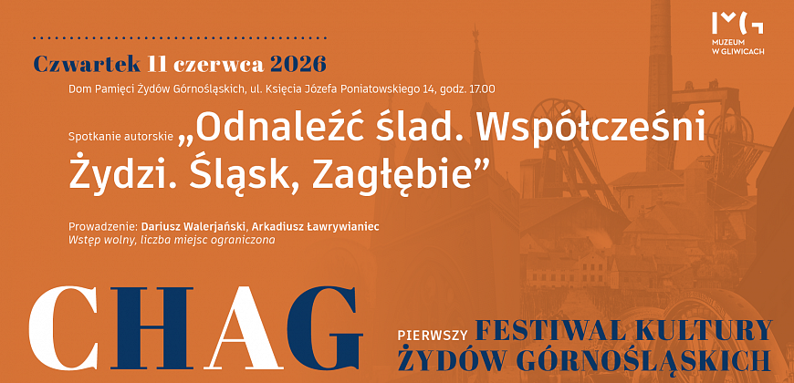 Spotkanie autorskie „Odnaleźć ślad. „Współcześni Żydzi. Śląsk, Zagłębie”