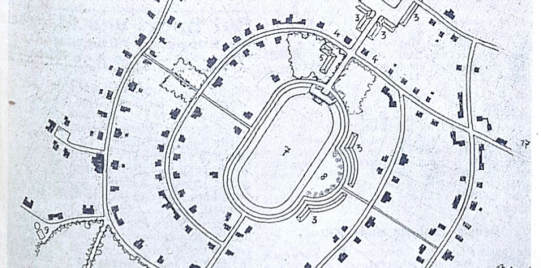 Plan osady SA Eichenkamp Siedlung z 1937 r.