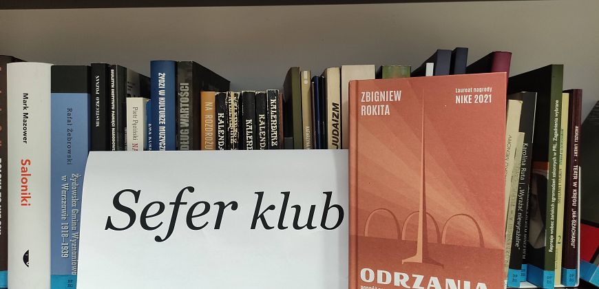 Sefer klub - cykl spotkań z książką